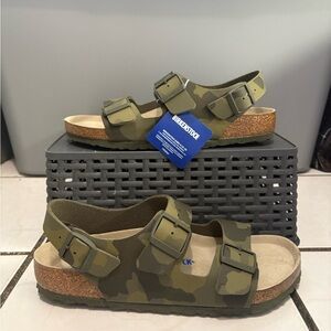 Birkenstock Camouflage Milano Sandals